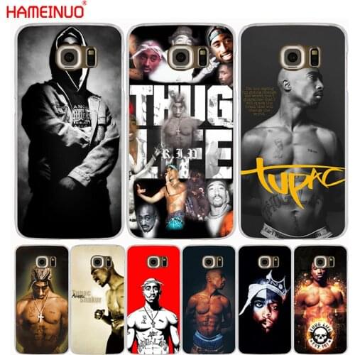 HAMEINUO 2pac Tupac And Biggie cell phone case cover for Samsung Galaxy S7 edge PLUS S8 S6 S5 S4 S3 MINI