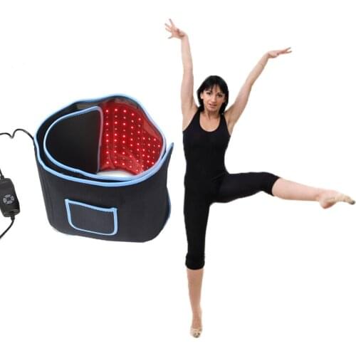 IDEAINFRARED Red light therapy Belt Relief Flexible Wearable Wrap Deep Therapy Pad for Back Shoulder Joints Muscle Pain