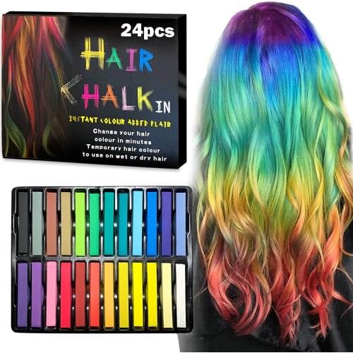 Toys for girls, chalk hair dye for girls, New Year’s birthday party role play DIY Children’s Day, Christmas gifts