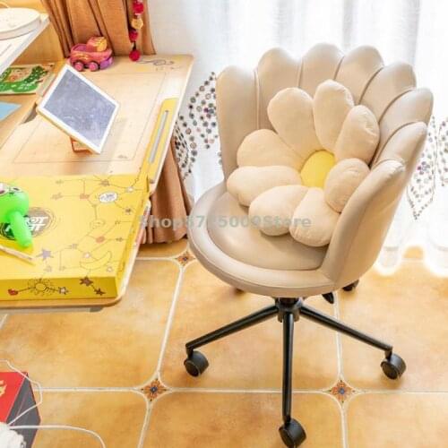Computer Chair Home Study Office Comfortable Sedentary Backrest Desk E-sports Sofa Student Makeup Live Rotary Chair