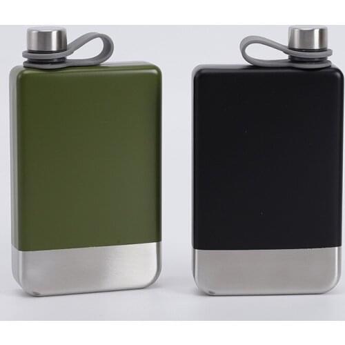 Mini flasks for liquor Wine Bottle 9 Oz Stainless Steel 304 Hip Flask Whiskey Wine Bottle Alcohol Pocket Flagon For Gifts