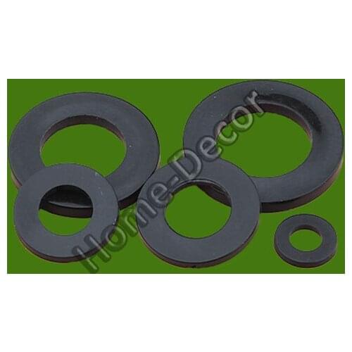 50 PCS Nylon Flat Washer M2 to M12 Gasket Customized washer ,Multiple shape Gasket , Plastic washer , flat washer