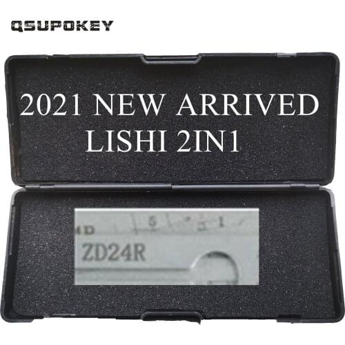 QSUPOKEY 2021 NEW LiShi 2in1 repair Tool Locksmith Tools ZD24R for ZADI bike, FOR APRILIA bike FOR YAMAHA Bike FOR HONDA BIKES
