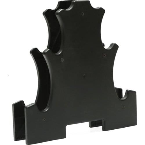 New arrival Weight Lifting Dumbbell Rack Stand Three-tier Storage Weight Support Dumbbell Floor Bracket Home Exercise Equipment