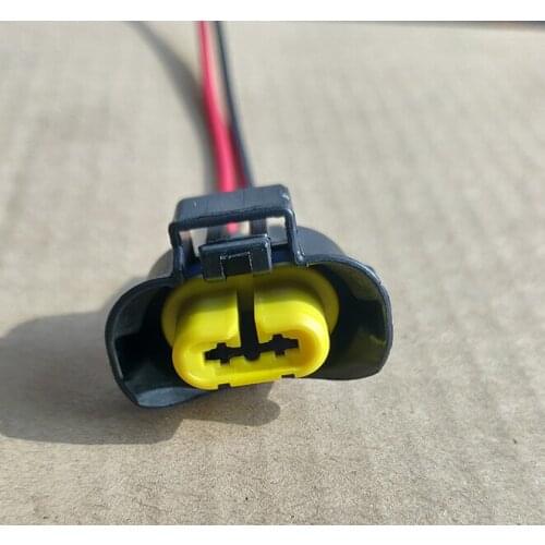 For Citroen C3 C5 C6 C4L Elysee Peugeot c-quatre headlight H11 low beam high beam fog lamp bulb plug cable
