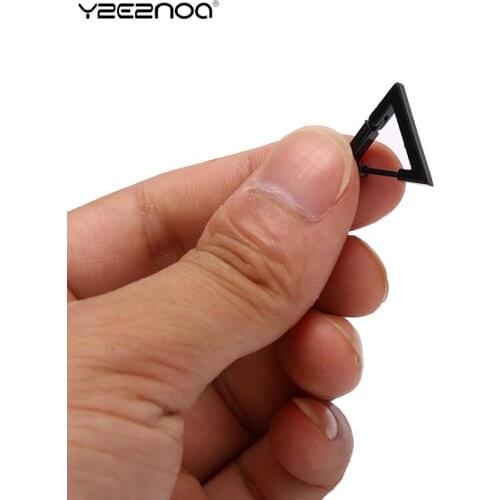 Punk Triangle Unisex Punk Rock Earrings Stainless Steel Women Men Stud Earring Pierced Push-Back Ear Plug Jewelry Gift