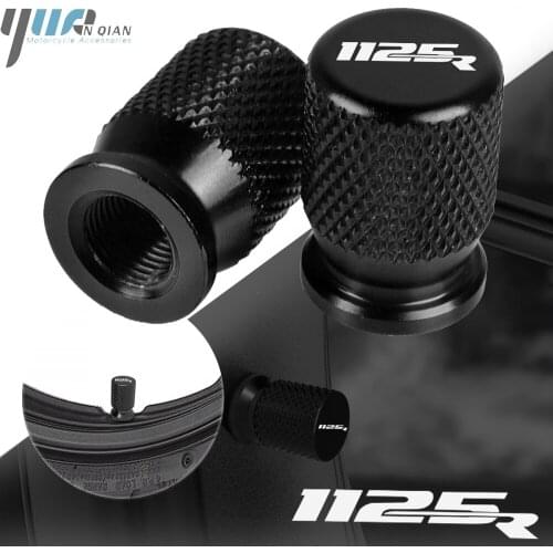 Motorcycle Tire Valve Tyre Air Port Stem Cover Cap Airtight Covers For BUELL 1125R 1125 R 1125CR 1125 CR CNC Aluminum With Logo