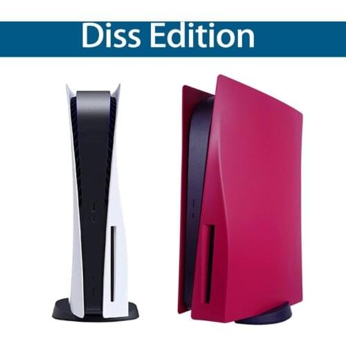 Silicone Skin Cover Anti-Fall Protector Case Dustproof Anti-Scratches Compatible with PS5 Disk Version/Digital Edition Console