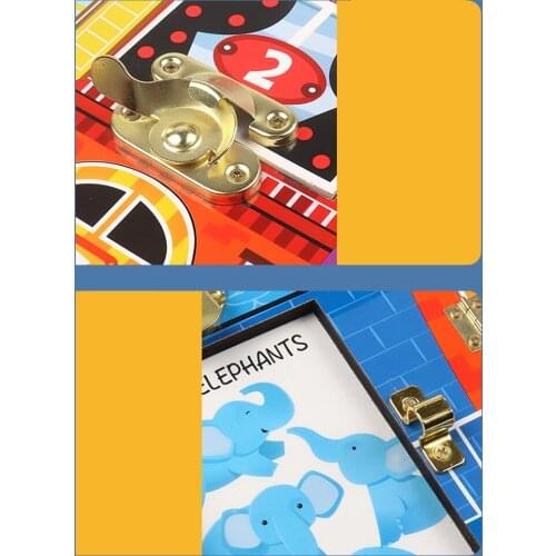 Busy Board for Toddlers Early Education Unlock Toy Board Gifts