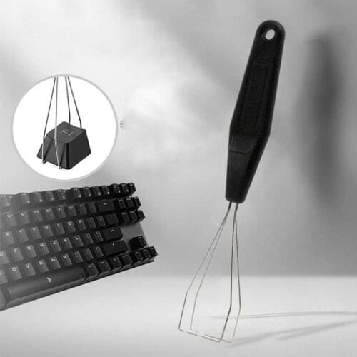 Keyboard Key Keycap Puller Remover With Unloading Steel Aid Keyboard Keycap Dust Cleaner Stock starter Mechanical In M9B5
