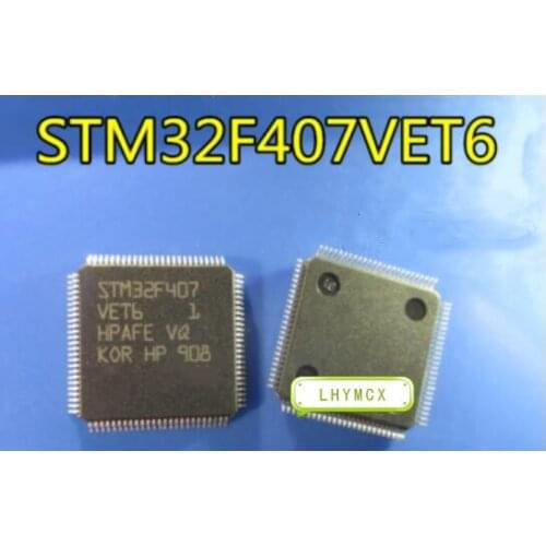 1PCS STM32F407VET6 STM32F407 32F407 IC 100LQFP
