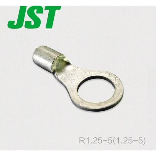 100pcs new JST connector raw spot cold pressed single ring terminal R1.25-5 (1.25-5)