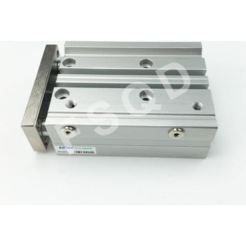 AIRTAC thin With guide bar Three axis cylinder TCM20X20S TCM20X25S TCM20X30S TCM20X40S TCM20X50S TCM20X75S TCM20X100S TCM series