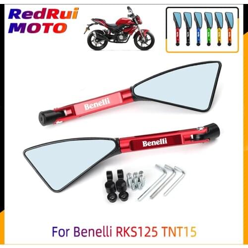 For Benelli RKS125 TNT15 TNT150 TNT125 TNT135 TNT300 TNT600 Aluminum CNC Motorcycle Side Mirror rearview Mirrors Motorcycle Acce