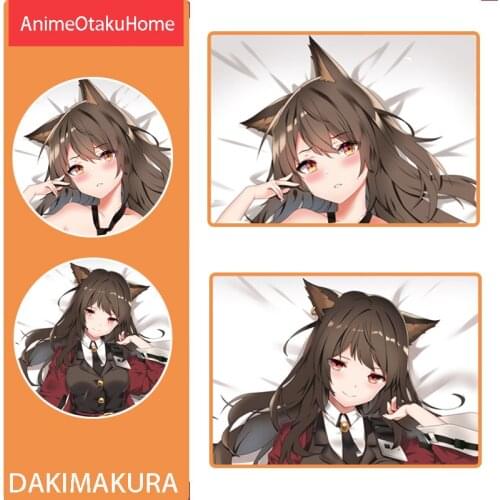 Anime Arknights Skyfire Sexy Lovely Girl Throw Pillow Cover Hugging Pillowcase Otaku Bedding Decoration Dakimakura Pillow Case