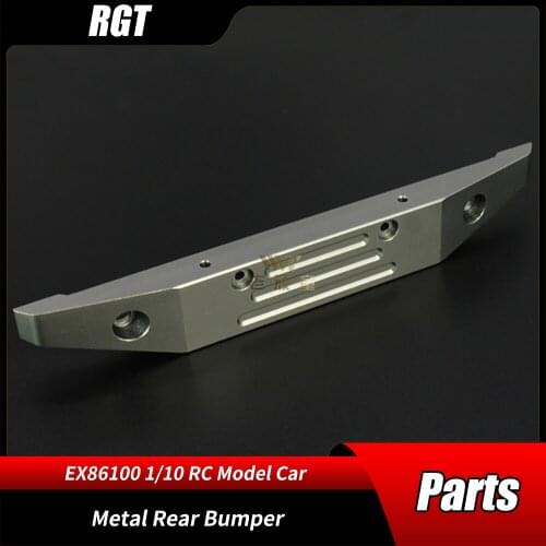 RC Car Parts RGT EX86001 Metal Rear Bumper P860004 Anti-collision Bracket Holder for 1/10 Model Crawler Cars Upgrade Accessories