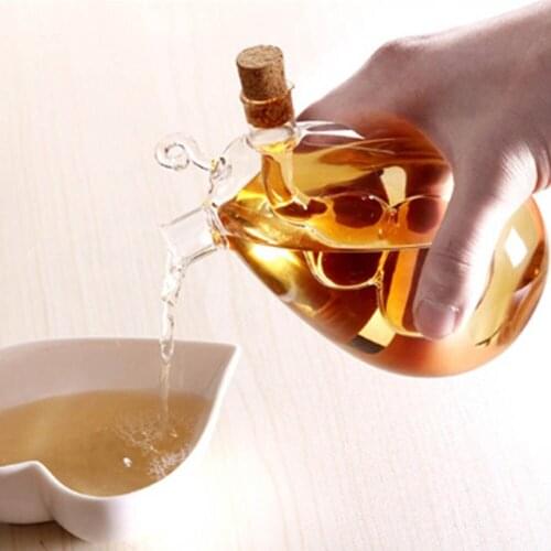 Home Anti-leak Oil Glass Condiment Bottles Sealed Sauce Vinegar Pot Bottle