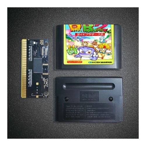 Dyna Brothers 2 - 16 Bit MD Game Card for Sega Megadrive Genesis Video Game Console Cartridge