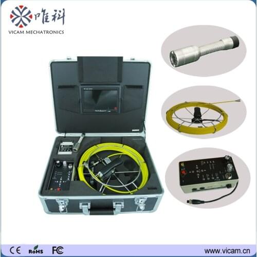 CCTV underwater 40 meters 23mm pipe sewer inspection camera