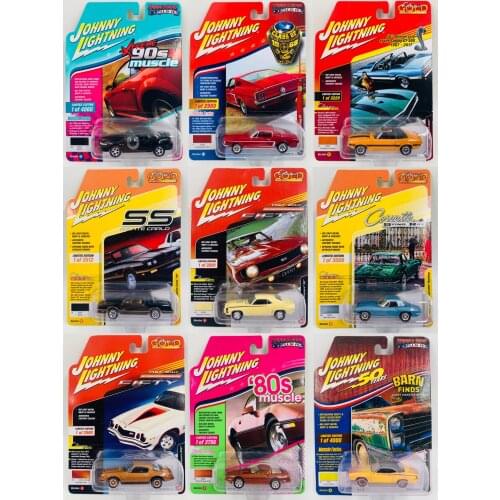 Johnny Lightning 1:64 Chevrolet Camaro ford Diecast Collection of Die-casting Simulation Alloy Model Children Toys