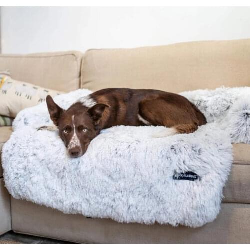 Large Dog Mat Sofa Dog Bed Pad Blanket Cushion Home Washable Rug Winter Warm Pet Cat Bed Mat For Couches Car Floor Protector