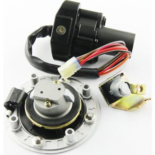 Motorcycle Fuel Tank Cover Cap Lock With Ignition Switch Lock FOR Suzuki GSX1300R K1 k2 k3 k4 k5 k6 k7 Hayabusa