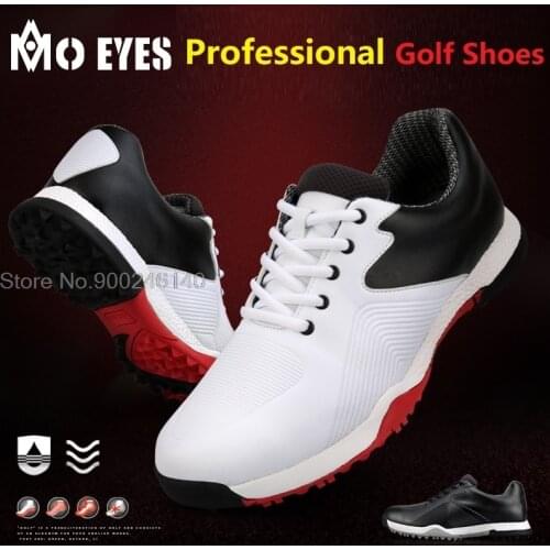 Pgm Golf Shoes Men Waterproof Outdoor Sneakers Man Spikes Non-Slip Breatheble Golf Shoe Casual Comfortable Walking Trainers