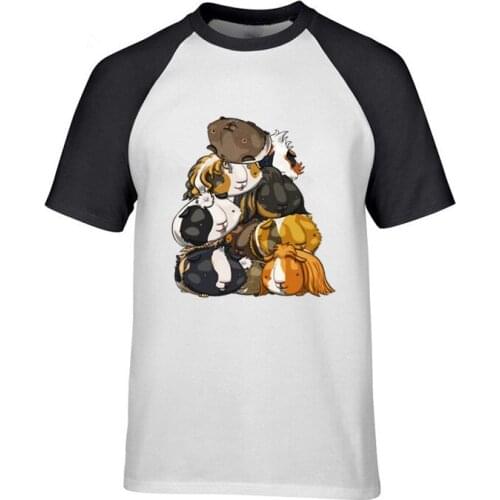 Men t-shirts t shirts tshirts Pile O' Guinea Pigs quick 5xl Dozen Regular Galaxy Coustomize 90s Graffic For my logo Name brand