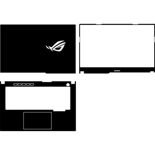 Laptop Carbon Vinyl Skin Sticker Cover For ASUS ROG Strix SCAR G533 G533QS/X507/A480 R419 F442 A442/FX516 FX516P FX516PM/PE/PR