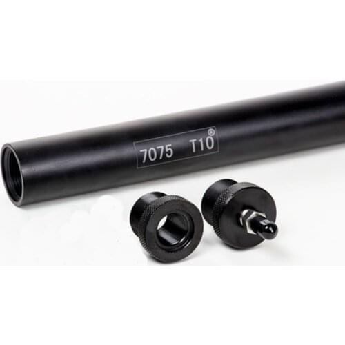 40cm aluminum alloy 7075 thickened explosion-proof air chamber tube 4500psi 310bar M28*1.5 conversion joint M18*1.5