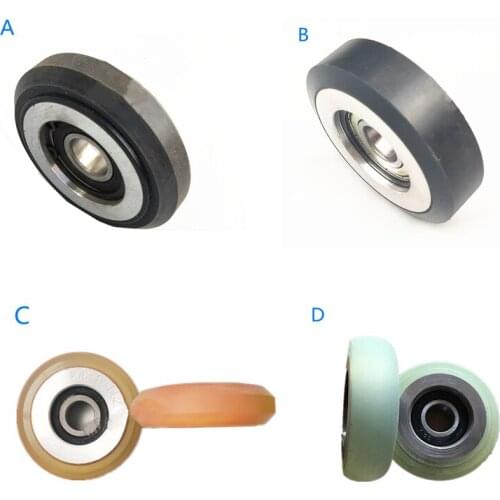 SRUSTESC OLR01300 Elevator Counterweight Guide Shoe Roller 76*21*6203 A/B/C/D Type 76x21x6203