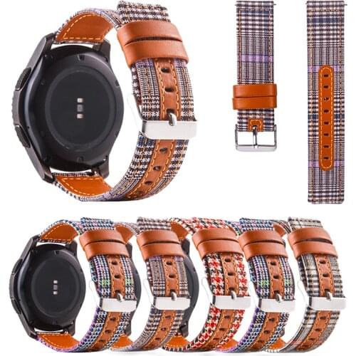 Fabric Leather Smart Band For Huawei Watch GT2 Pro Strap For Honor GS Pro / ES Huawei GT 2 42mm 46mm 20/22mm Bracelet Watchbands