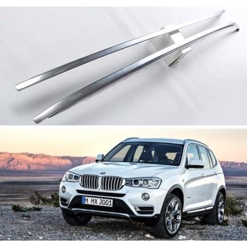Aluminum Alloy Rails Bar Luggage Bars top bar Racks Rail for BMW X3 F25 2014 2015 2016 2017