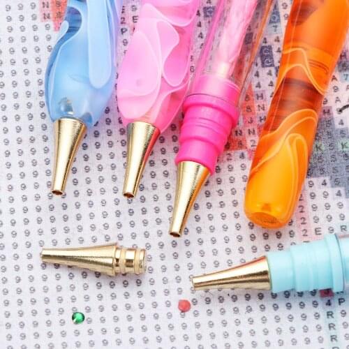 Alloy Point Drill Pen Replacement Pen Heads Diamond Painting Pen Heads DIY Embroidery Crafts Quick Cases Tool Nail Art Pen Tips