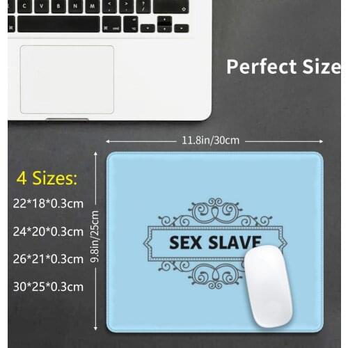 Sex Slave Mouse Pad DIY Print Sex Slave Slave Bottom Top Master Dominant Dom Sir Fetish Sex Bdsm