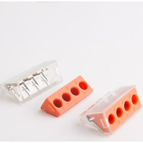 10pcs PCT-103D/104D connection box with hard wire 6 square meters high current high power wire connector