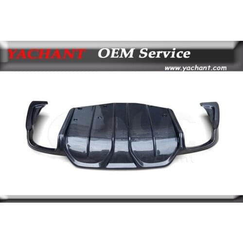 Car-Styling High-Quality Carbon Fiber Rear Bumper Diffuser Fit For 2014-2015 Ghibli ASP Style Rear Under Diffuser