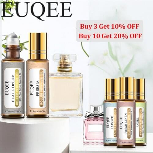 10ML Roller Black Opium Coconut Vanilla Fragrance Oil Diffuser Perfume Flavoring Oil Angel Jadore Musk Coffee Bubble Gum Angel