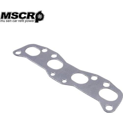 10PCS/LOT For NISSAN SILVIA 180SX 200SX CA18 CA18DET Aluminum Graphite Exhaust Manifold Header Gasket MSCRP-ESM1076