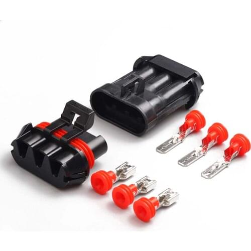 12124686 12124685 GM Auto Sensor Connector Electrical Housing Plug 3 Pin For Ford DODGE Cummin Oil Pressure Sensor