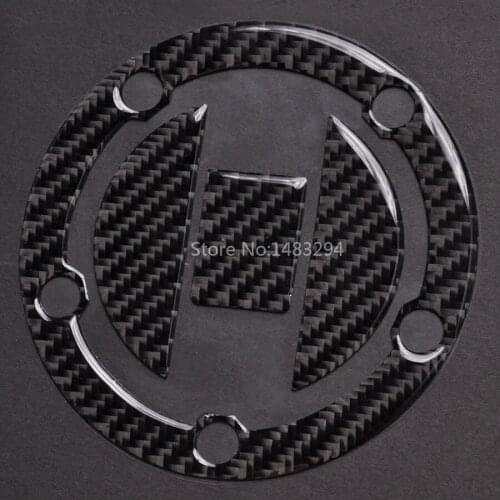 3D Real Carbon Fiber Fuel Gas Tank Cap Sticker Cover Decal Trim Fit For Suzuki SV1000S GSXR 600 750 1000 2003-2015