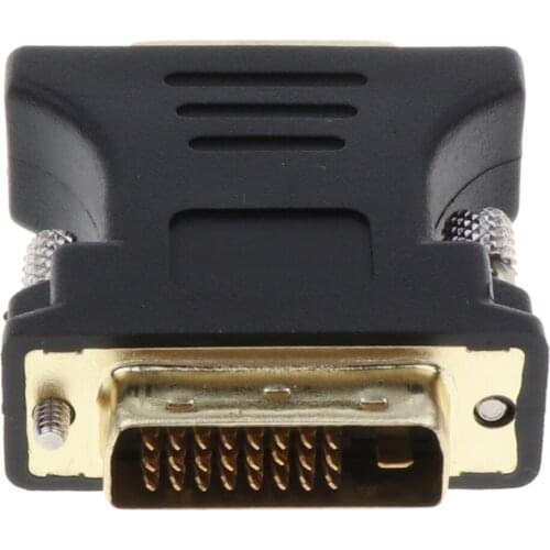 DVI(24+5) Female To DVI(24+1) Male Adaptor 50mm/1.97inch Length For Computer