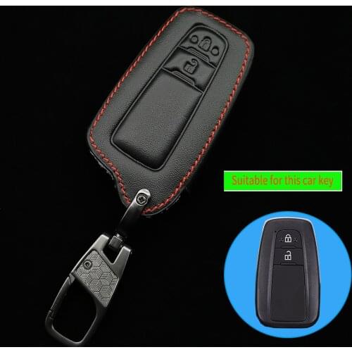 Car Key Case For Toyota Camry Chr Corolla Rav4 Avalon Land Cruiser Prado Prius Remote Fob Cover 2 3 4 Button 2018 2019 2020