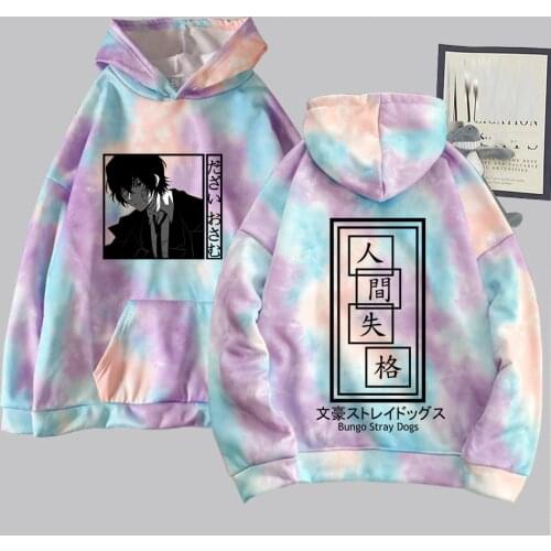 Bungo Stray Dogs Pullovers Hoodies Sweatshirts Anime Hoody Dazai Osamu Clothes Streetwear Pullover Tops