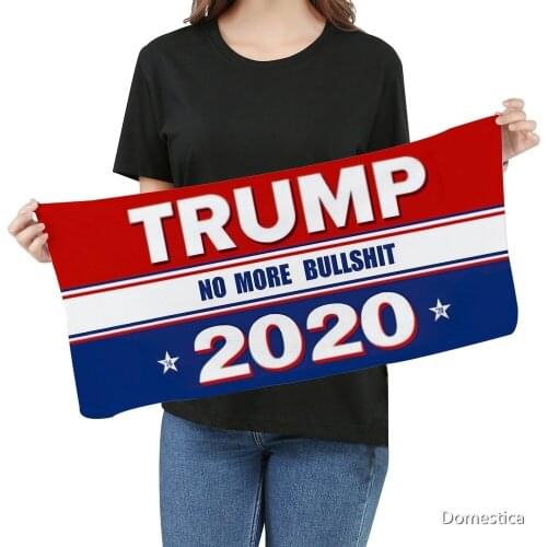2020 U.S. General Election Trump Election Microfiber Quick-drying Towel Face Towels 35X75CM Household Bathroom Accessories