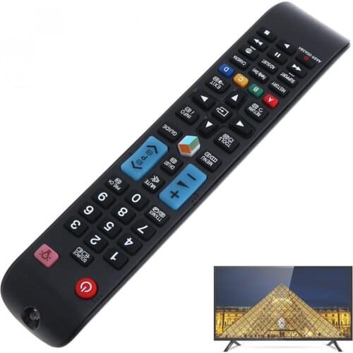 Black Universal TV Remote Control with Long Transmission Distance for Samsung AA59-00638A 3D Smart TV