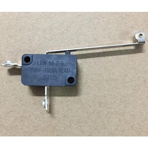 Electric Water Heater Parts 250V 16A Micro switch with rod LXW-16-2-5 also for commercial water kettle lack of water protection
