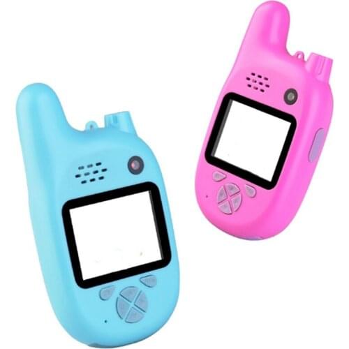 Kids Walkie Talkie Camera Camcorder Mini Video HD Toys Walkie Talkie Camcorder MP3 Music Player Game Best Gift for Children