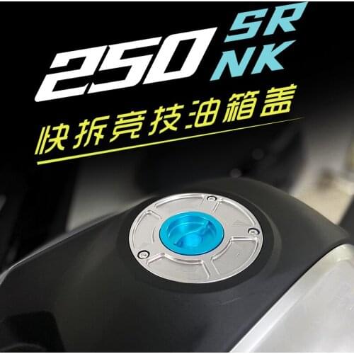 For Cfmoto 250sr 250nk Refitted Quick Release Oil Tank Cap Cnc Aluminum Alloy Parts for Oil Tank Cap Assembly