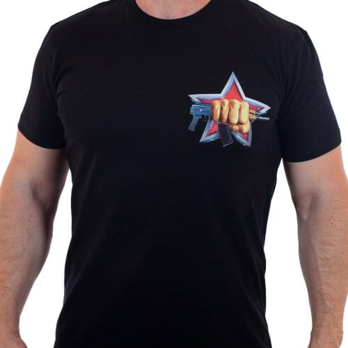 Emblem of The Special Forces of The Russian Guard Spetsnaz T-Shirt. Summer Cotton O-Neck Short Sleeve Mens T Shirt New S-3XL